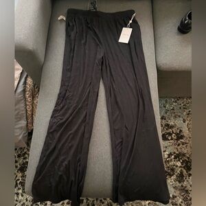 NWT Soft Wide-Leg Lounge Pants with Pockets! by “Always You” in Black